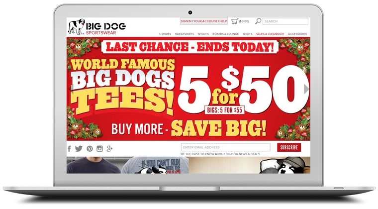 Big Dogs Coupons