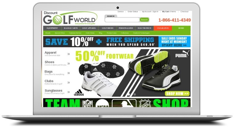 Discount Golf World Coupons
