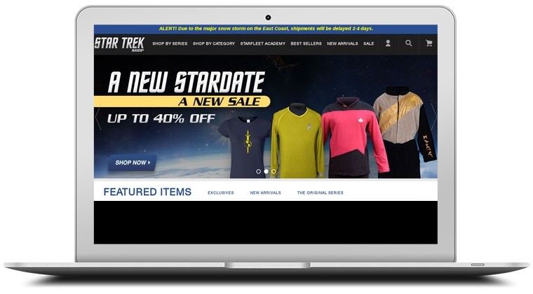 Star Trek Store Coupons
