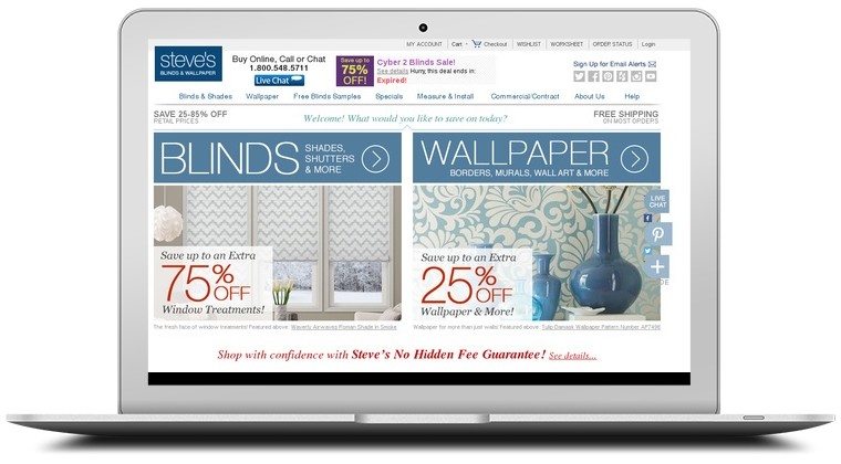 Steves Blinds And Wallpaper Coupons