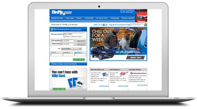 Thrifty Car Rentals Coupons