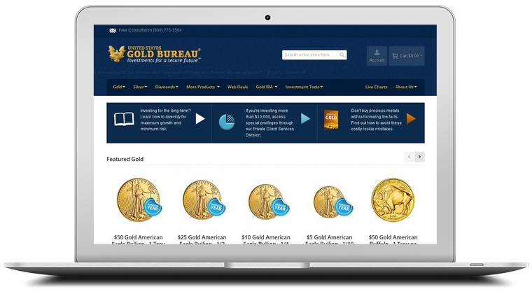 U.S. Gold Bureau Coupons