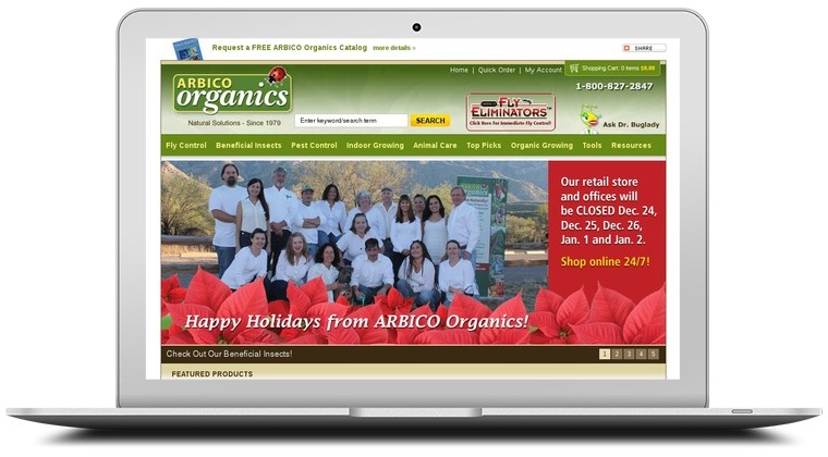 Arbico Organics Coupons