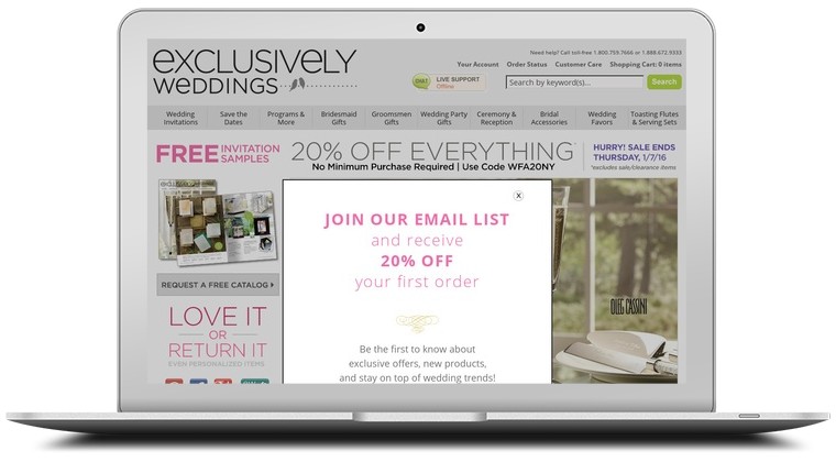 Exclusively Weddings Coupons